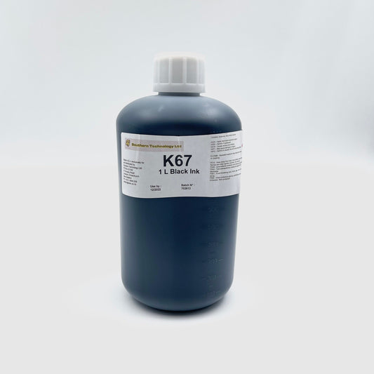 K67 Black Ink 1L - ProIndustrial Inks and Solutions
