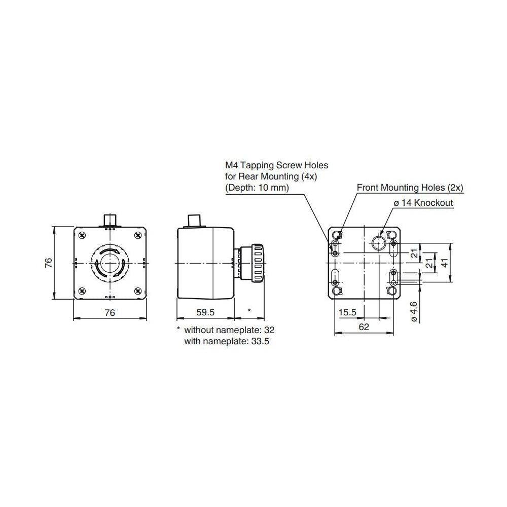 VAA-2E1A-F85A-S-V1 / PF 192437 - AS-Interface EMERGENCY STOP