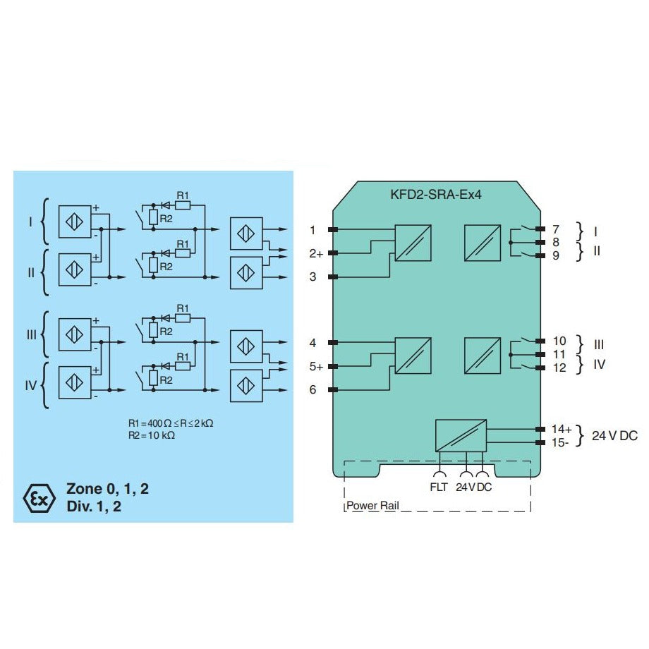 KFD2-SRA-Ex4 / PF 190176 - Switch Amplifier