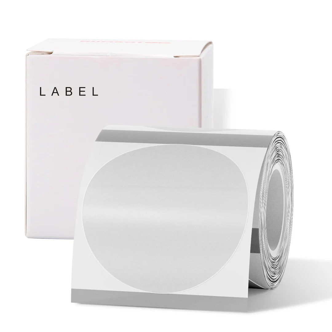 NIIMBOT Round Label White - 50mm x 50mm 150pcs