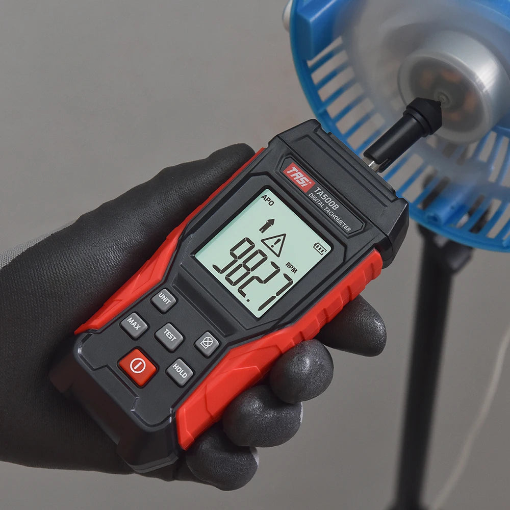 Tachometer TA500C - Digital Handheld Line Speed Tachometer (RPM & m/min) - Encoder