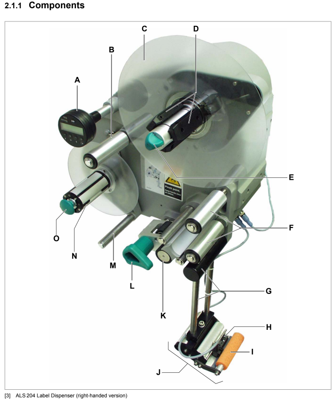 Avery 204 Label applicator - Novexx XLS204