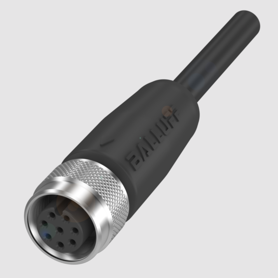 STM12F8PUR S5 - Single-Ended Cordsets - Sheilded M12 Female, straight, 8pin, 5m