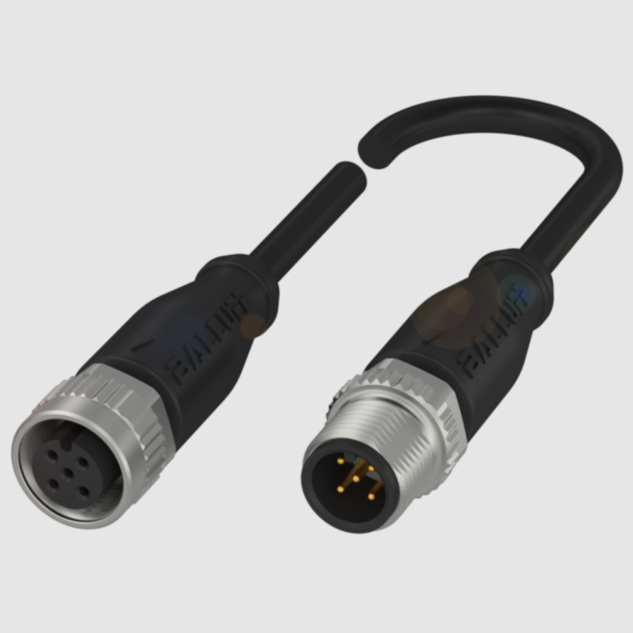 STM12MM12F5PUR S10 - Double-Ended Cordsets