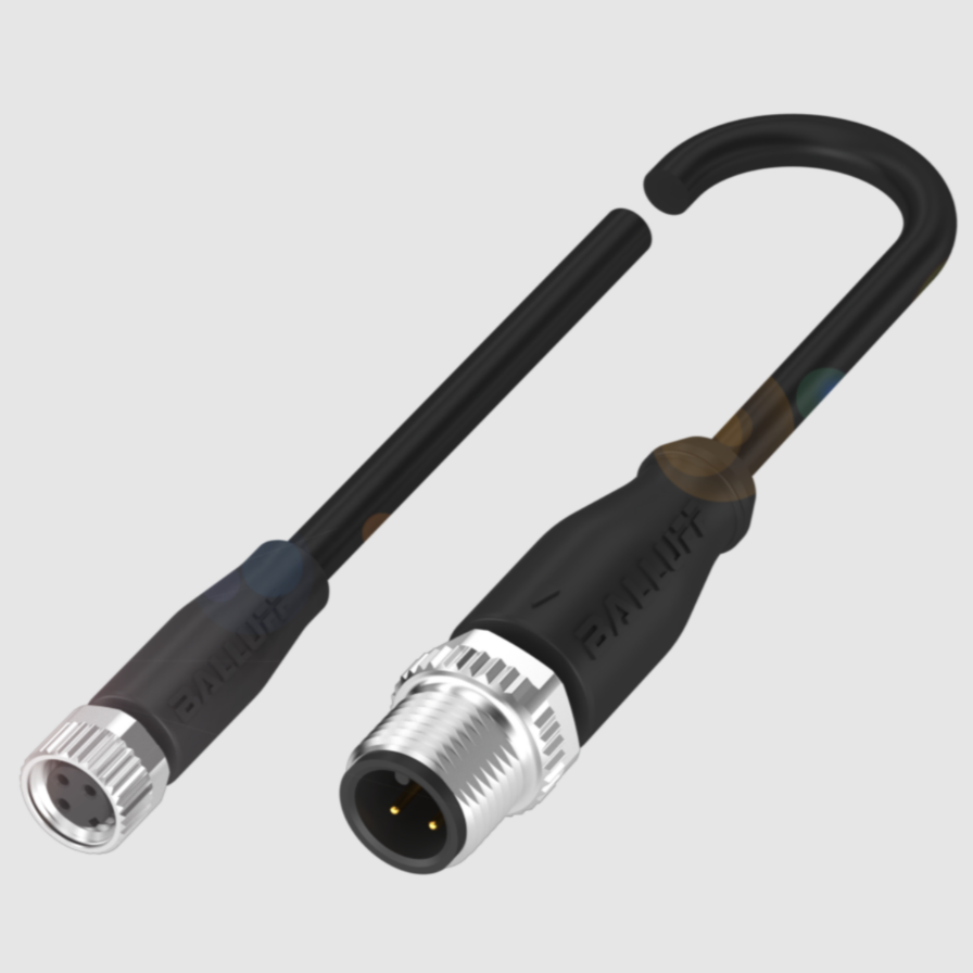 STM12MM8F3PUR S1 - Double-Ended Cordsets
