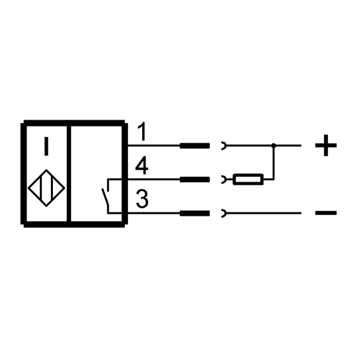 Balluff BES0059 - M12 NPN (NO) - Inductive Sensor