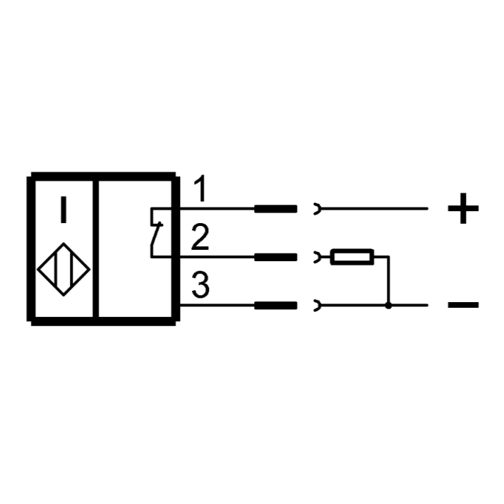 BES005N - M12 PNP (NC) - Inductive Sensor
