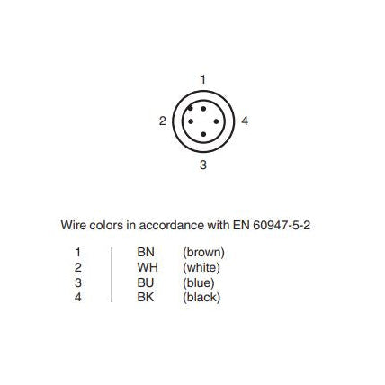 NBB4-12GM50-E0-V1 / PF 326161-0006 - Inductive sensor