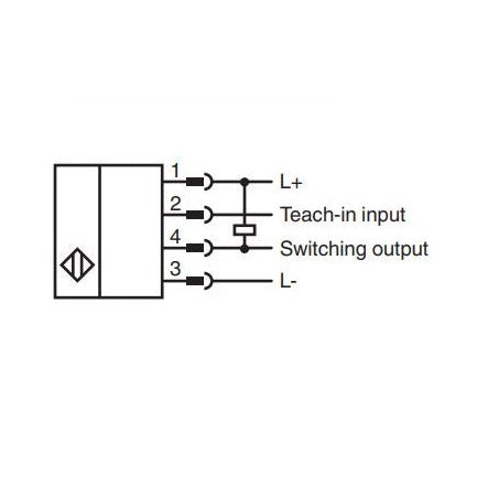UB250-F77-E0-V31 / PF 252742 - Ultrasonic Direct Detection Sensor