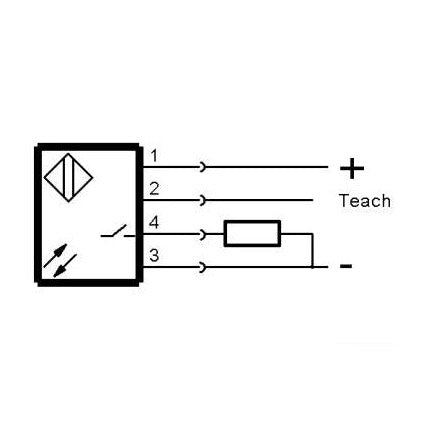 Balluff - PNP (NO/NC) - Luminescence Sensor BLT0009
