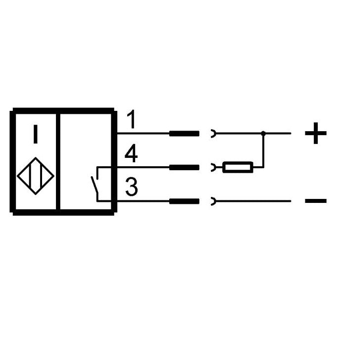 BES007L - M18 NPN (NO) - Inductive Sensor