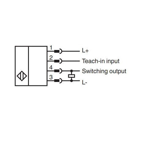 UB250-F77-E2-V31 / PF 233250 - Ultrasonic Direct Detection Sensor