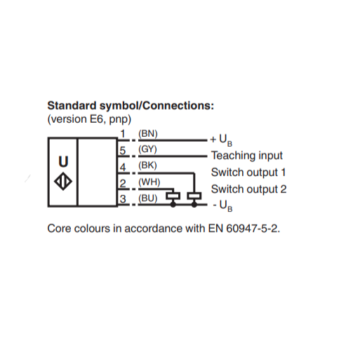 UB500-18GM75-E6-V15 / PF 130228 - Ultrasonic Sensor