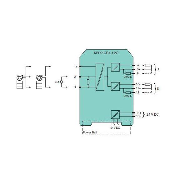 KFD2-CR4-1.2O / PF 228758 - Transmitter Power Supply