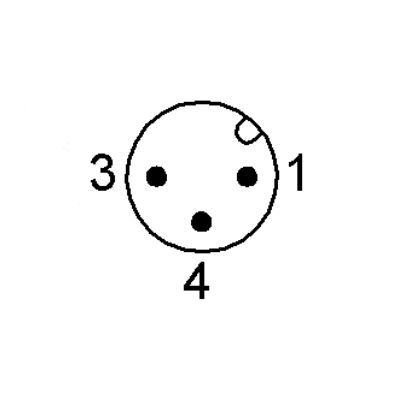 BES0068 - M12 PNP (NO) - Inductive Sensor