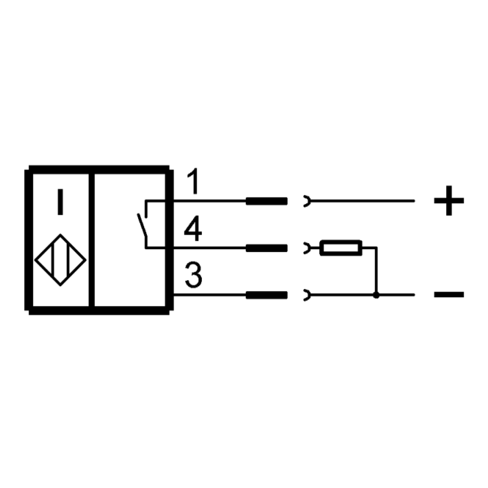 BES0068 - M12 PNP (NO) - Inductive Sensor