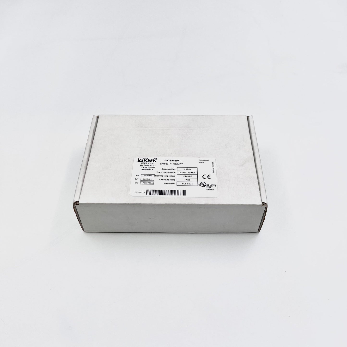 ReeR 1330913 AD SRE4 - Safety Devices