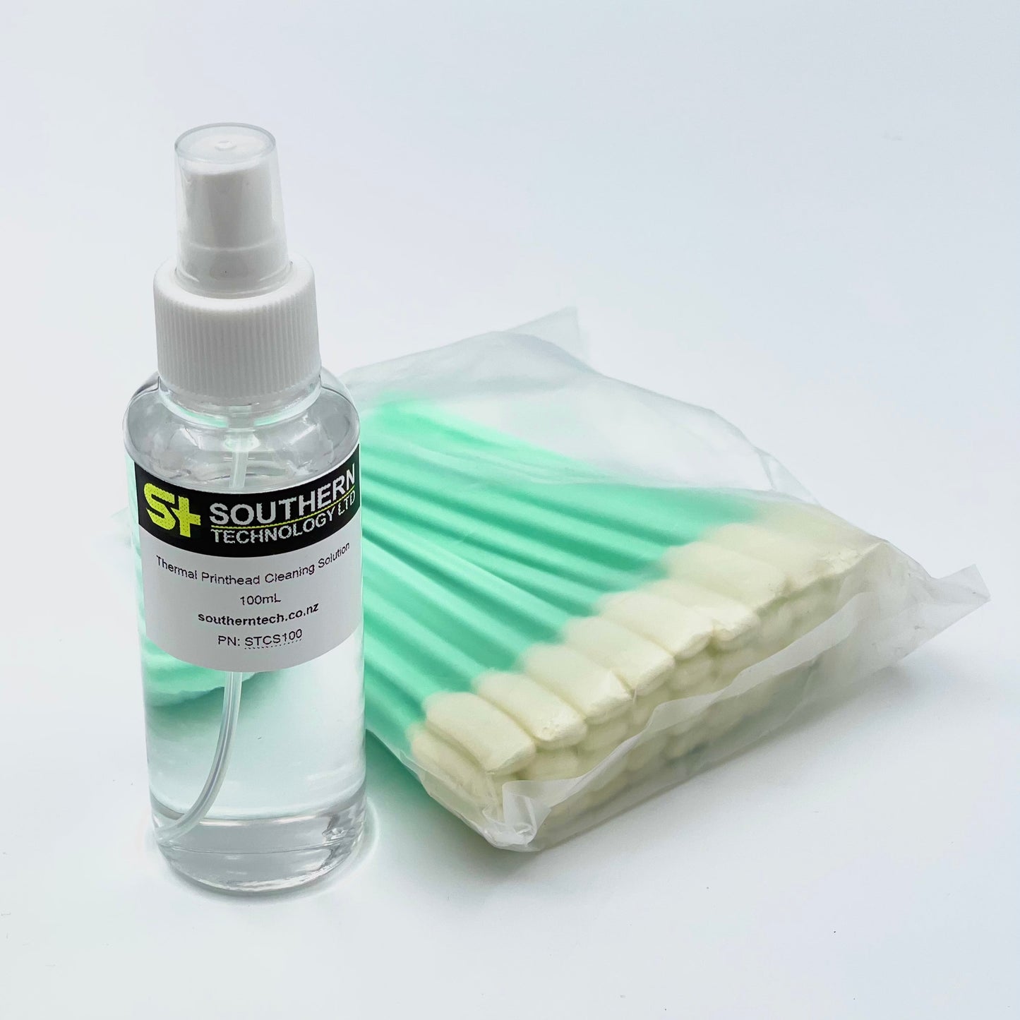 SCTS100 - Cleaning Solution & Swab Pack