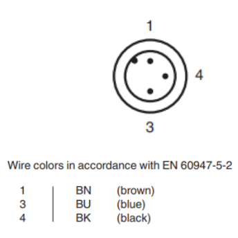 GLV18-8-200/25/102/159 - PF 188565 - Diffuse Mode Sensor