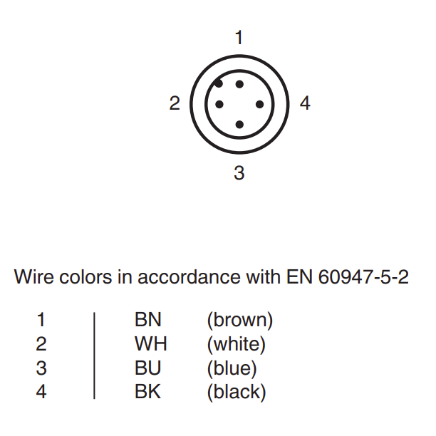 ML17-8-H-100-RT/73/136 - PF 911125 - Background Supression Sensor