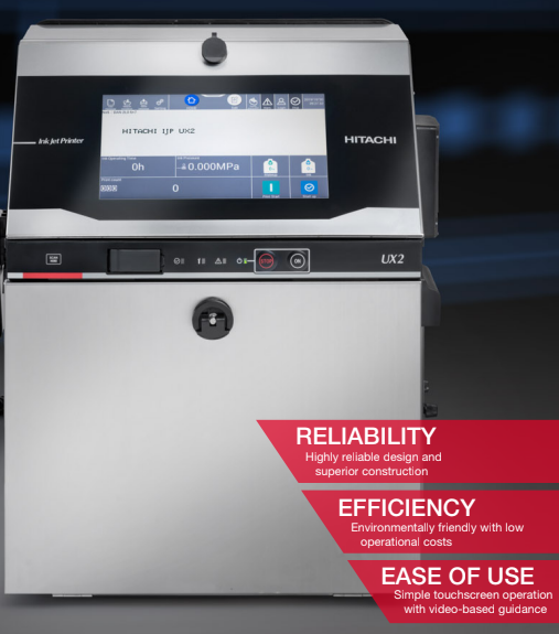 Hitachi ST-UX2 - Hitachi Industrial Inkjet Printer