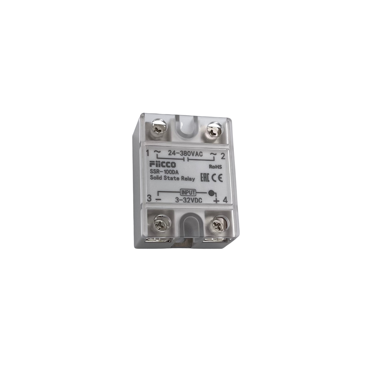 FIICCO Single-Phase Solid State Relays - DC Input / AC Output