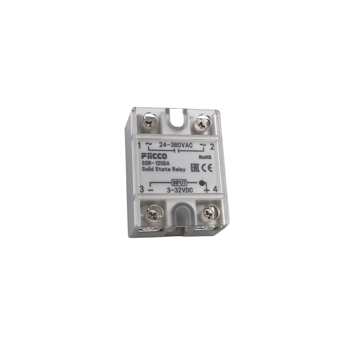 FIICCO Single-Phase Solid State Relays - DC Input / AC Output