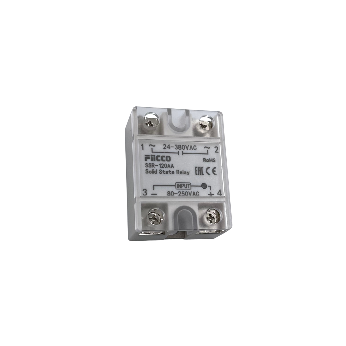 FIICCO Single Phase Solid State Relays AC Input / AC Output