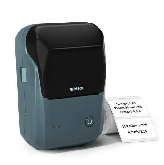 NIIMBOT B1 Label Maker - 50mm 2inch Bluetooth Thermal Label Maker