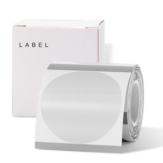 NIIMBOT Round Label White - 50mm x 50mm 150pcs