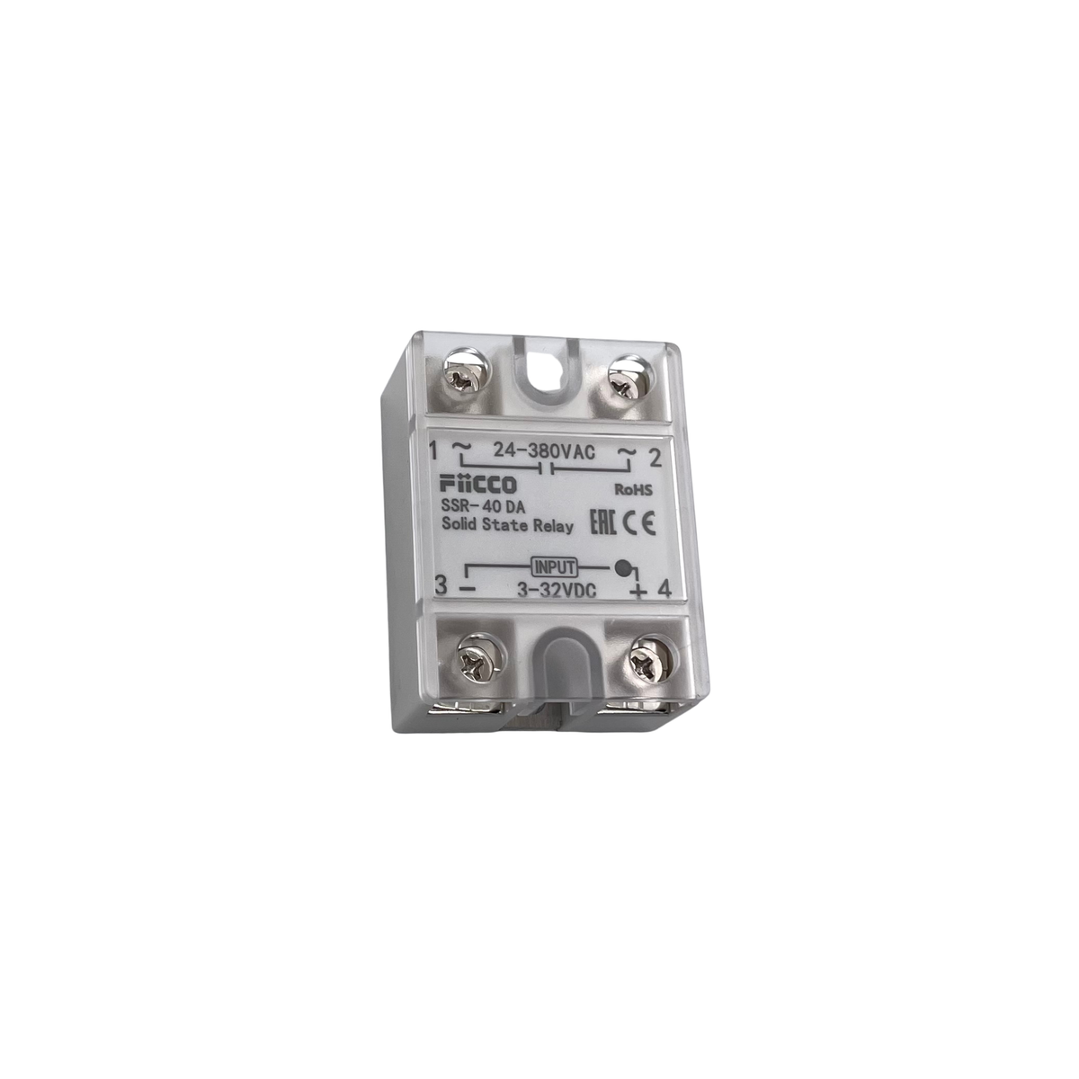 FIICCO Single-Phase Solid State Relays - DC Input / AC Output