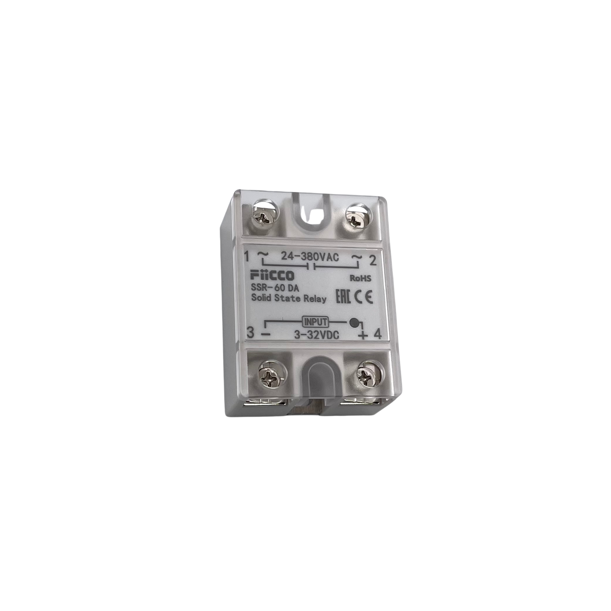 FIICCO Single-Phase Solid State Relays - DC Input / AC Output