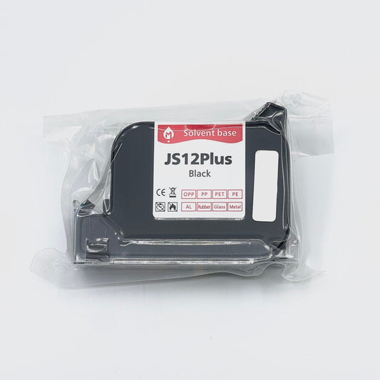 Ink JS12 - Black Solvent Based Ink Cartridge