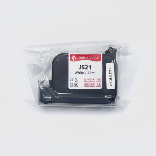 Ink JS21 - White Solvent Based Ink Cartridge
