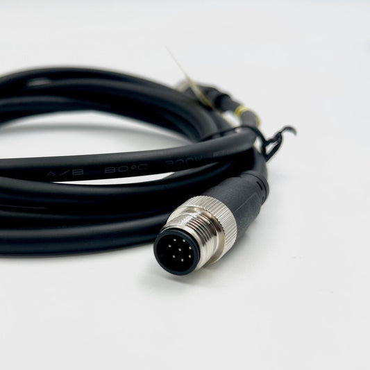 STM128PEXT-2S - Extension - M12 To M12 8pin Straight
