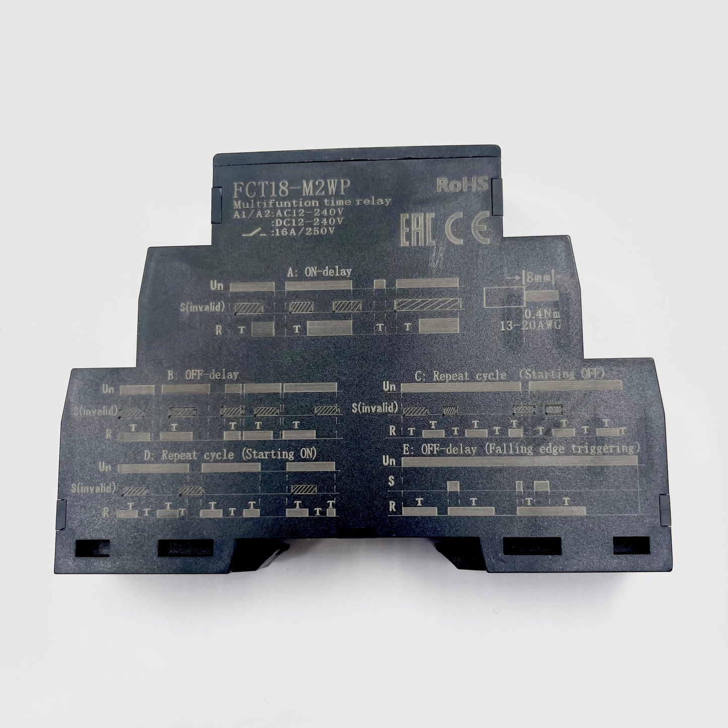 FCT18-M2WP Multifunction Timer Relay - Monitoring Relay