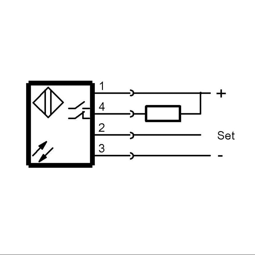 Balluff - NPN (NO/NC) - Diffuse Sensor BOS0297