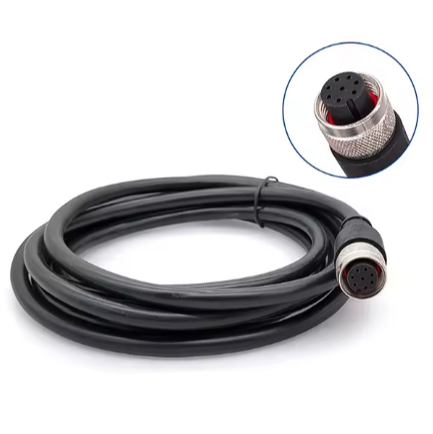 STM12F8PVC S2 - Single-Ended Cordsets - M12 8pin Rangle PVC 2m Female Straight