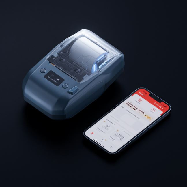 NIIMBOT M2_H Label Maker - 2-inch thermal transfer