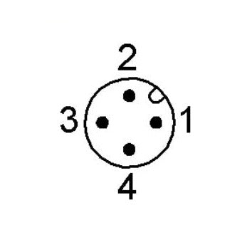 STM12INDNO0008M12P4 - M12 NPN (NO) - Inductive Sensor