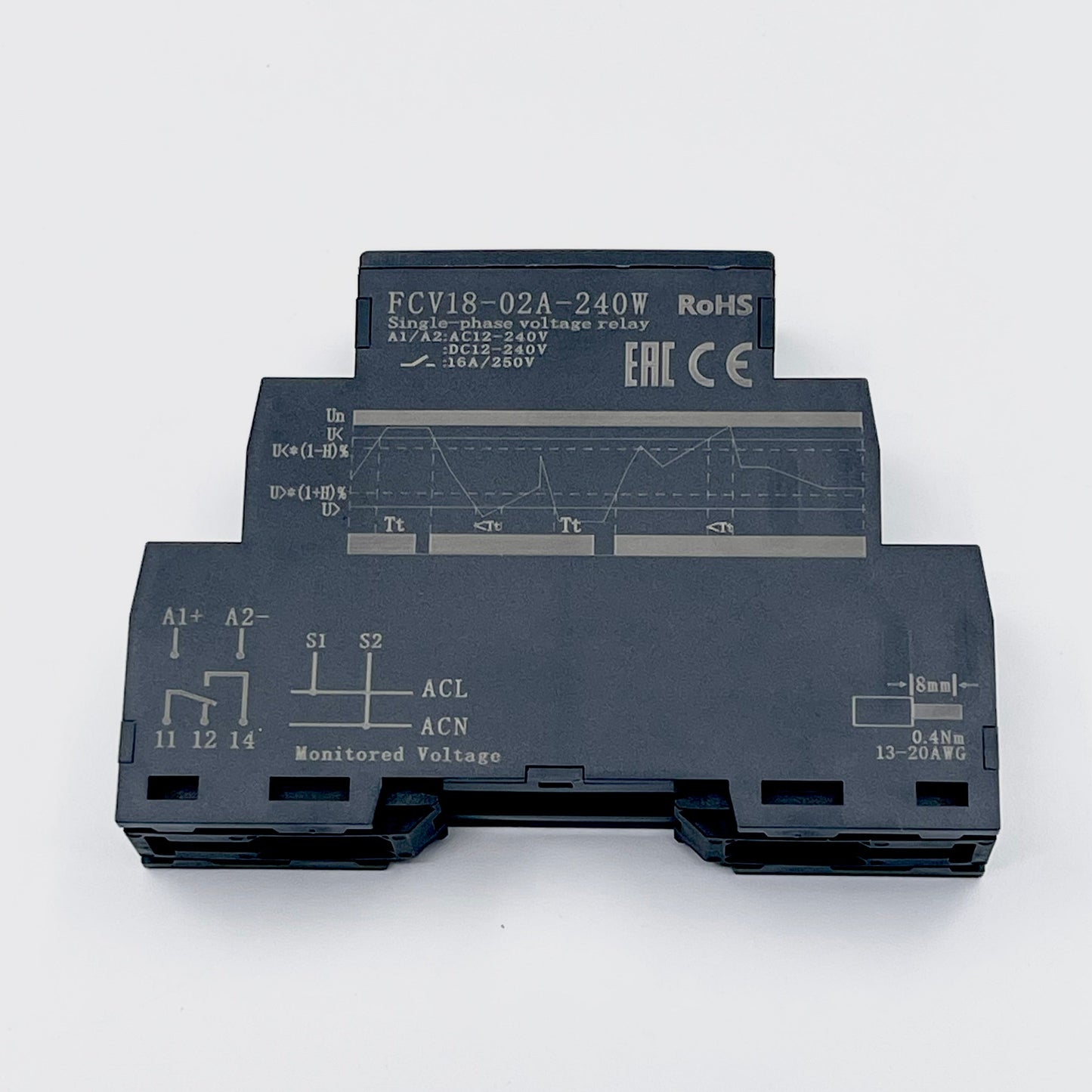 FCV18-02-A240 Single Phase Relay - Monitoring Relay