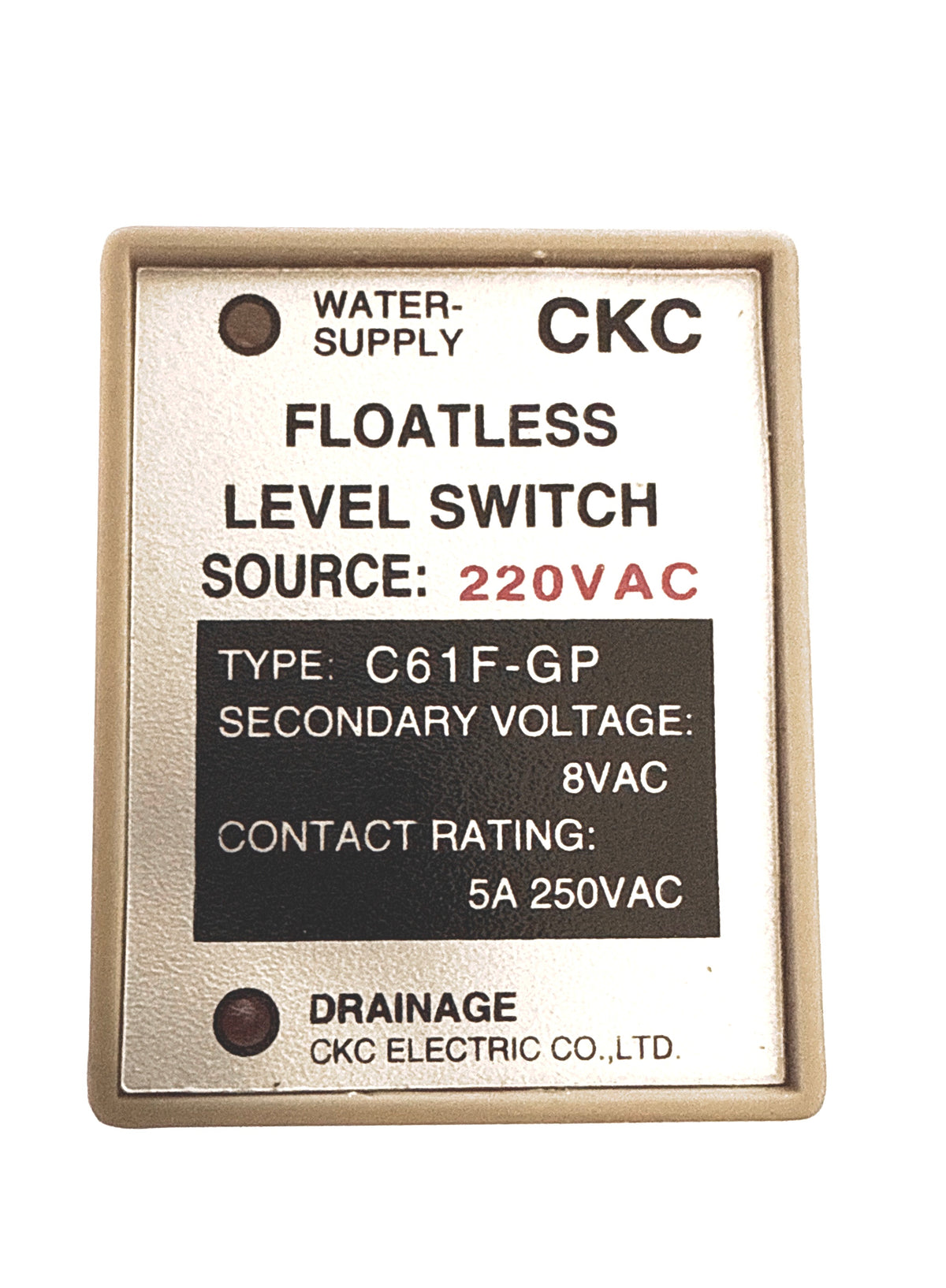Floatless Rod ST C61F-GP Floatless Level Switch (220 VAC) – Southern Technology Ltd