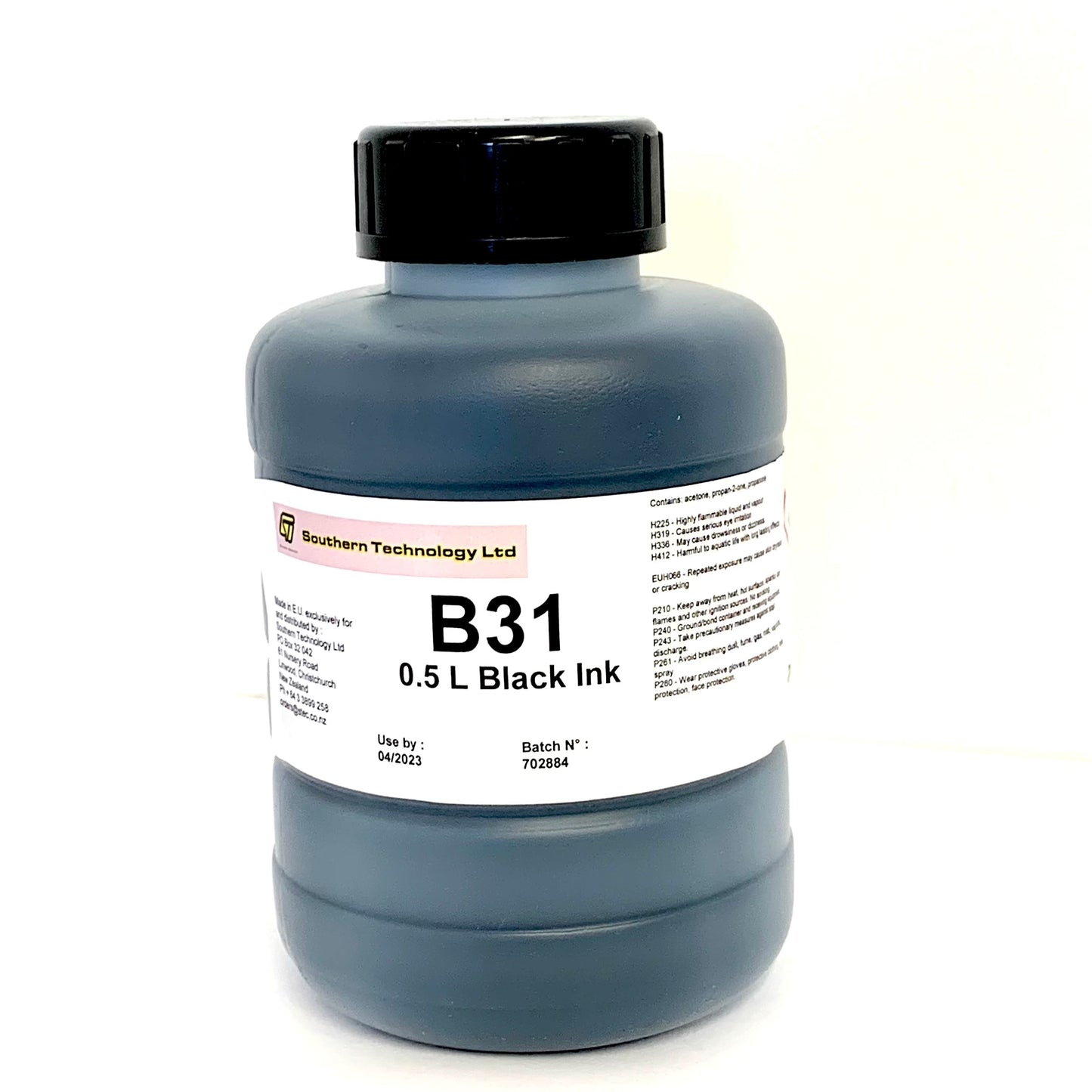 Southern Ink B31 Black Ink - ProIndustrial Inks and Solutions – Southern Technology Ltd