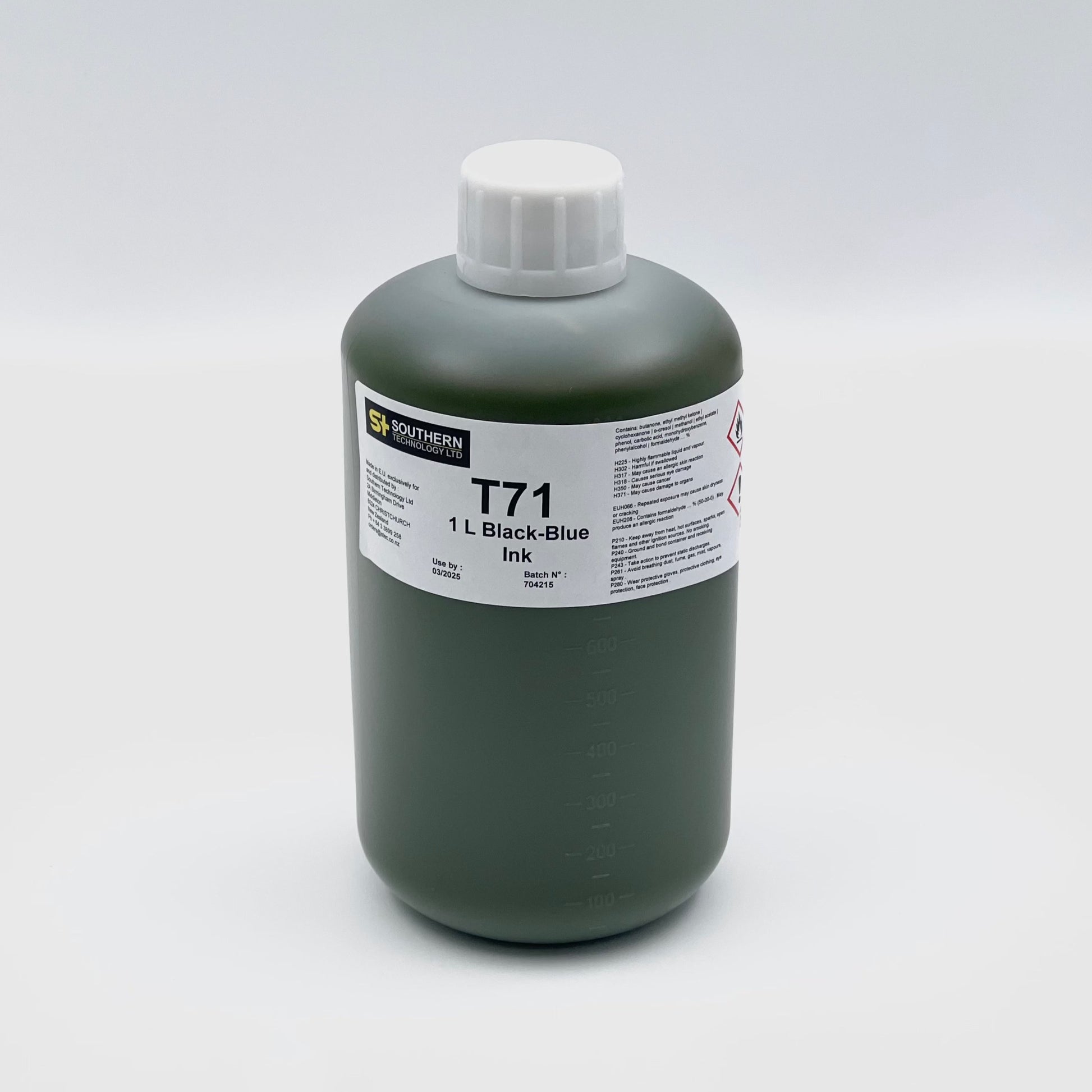 Southern Ink BT71 Black-Blue Ink - ProIndustrial Inks and Solutions – Southern ...