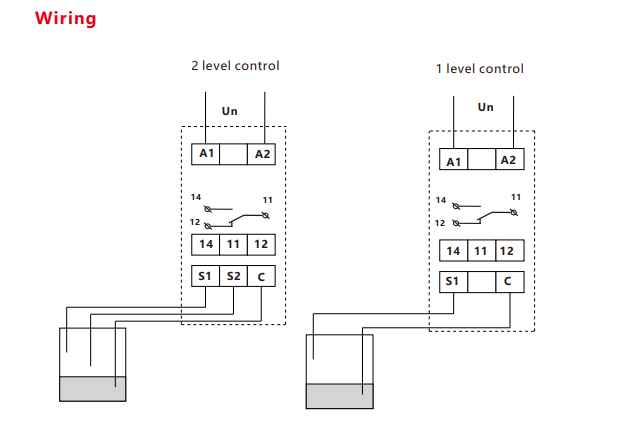 FCL18-02W Liquid Level Relay - Monitoring Relay