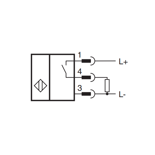 NJ4-12GM40-E2-V1 / PF 086389 - Inductive Sensor